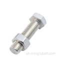 OEM / ODM Кріплення DIN933 / 931 Сталевий HEX Head Bolt